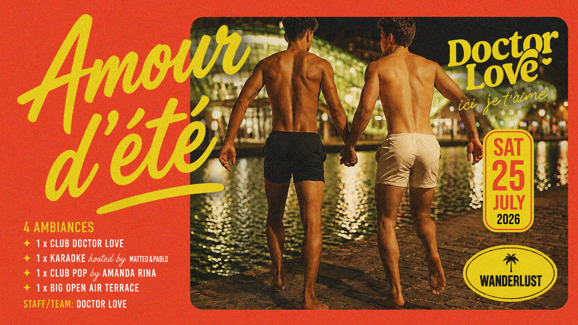 Affiche DOCTOR LOVE - 25/07